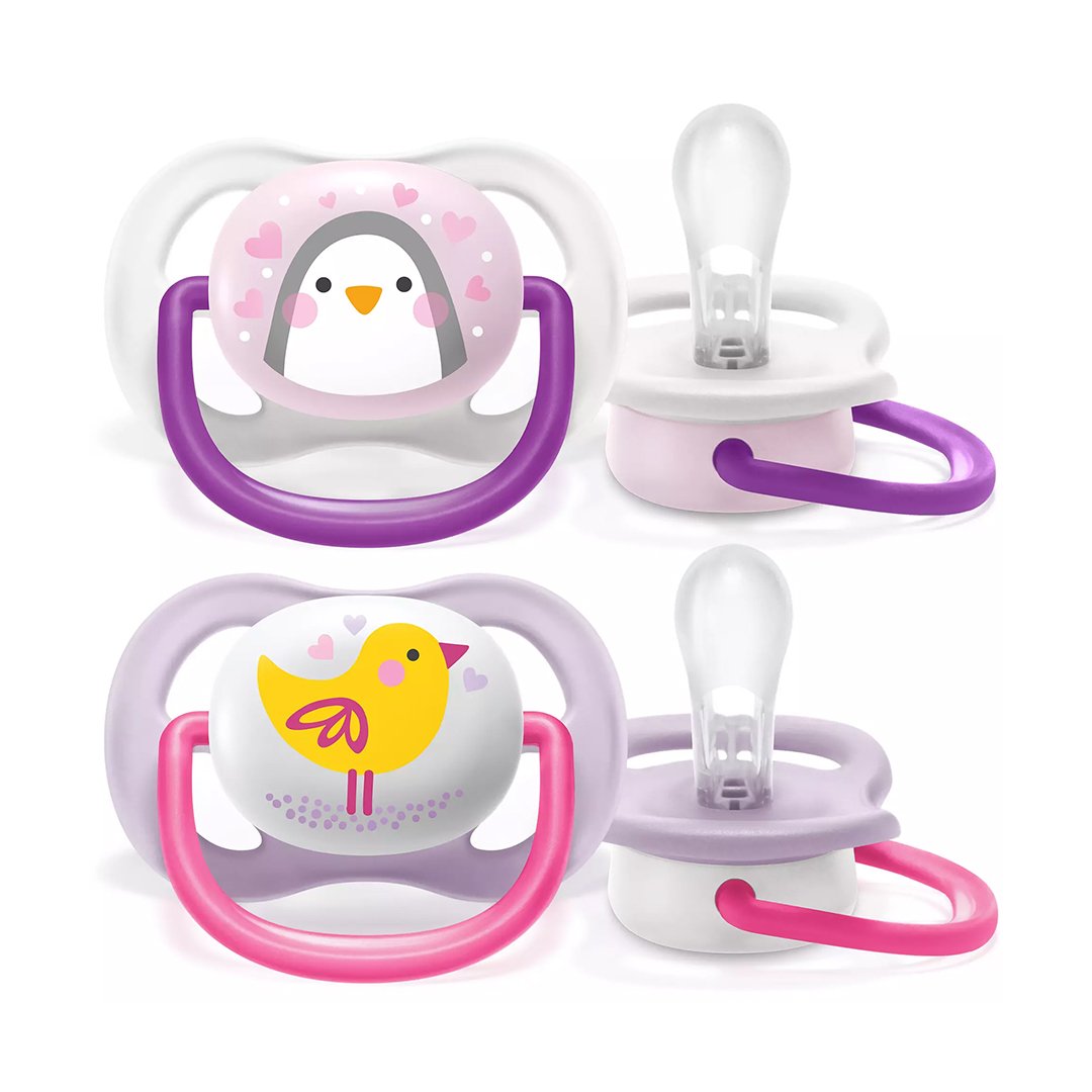 1-Carrousel-SUCETTE-ORTHO-0-6M-GIRL-PENG-BIRD-SCF080-06 AVENT SUCETTE ORTHO 0-6M GIRL PENG/BIRD SCF080/06 – Image 1