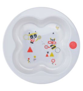 Bebe Confort - Assiette d'apprentissage avec couvercle - Sport (9M +)
