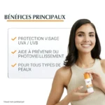 EUCERIN PHOTOAGING CONTROLE SUN FLUID SPF+50 – Image 2