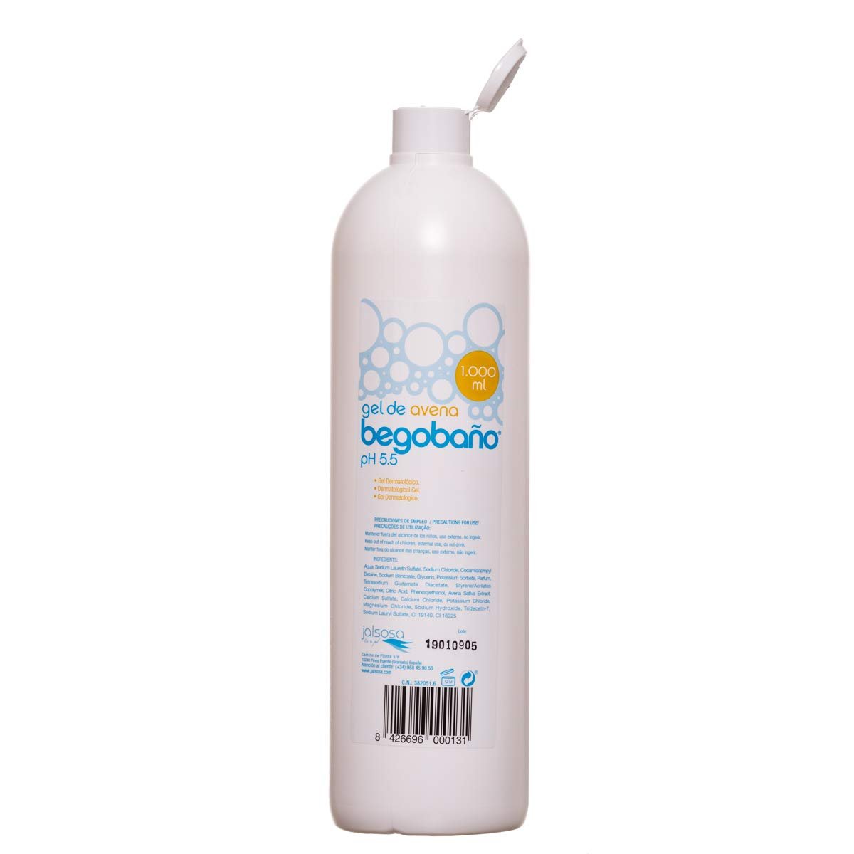 51gvc8cGWZL._SL1200_-1-1 Begobano gel dermatologique avoine 1 Litre – Image 1