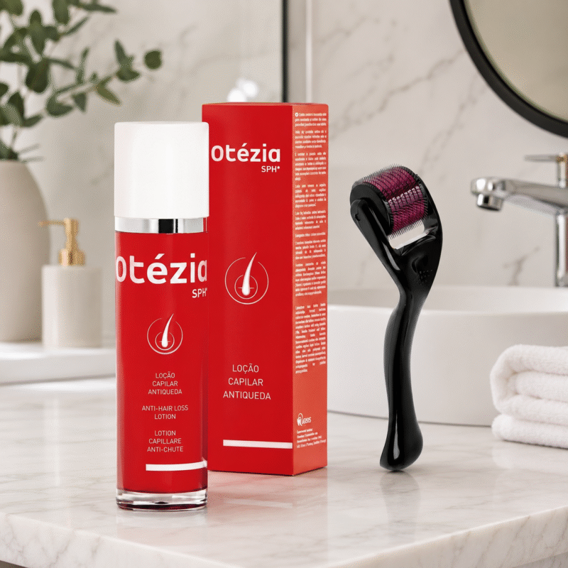 Otezia SPH lotion Anti-chute 100ml + Derma-roller