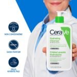 CeraVe Crème Lavante Hydratante Peau Normale à Sèche | 473ml – Image 6