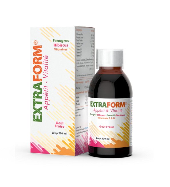 Extraform-Sirop-900x900-1-2 EXTRALEVURE Extraform Sirop 100Ml – Image 1