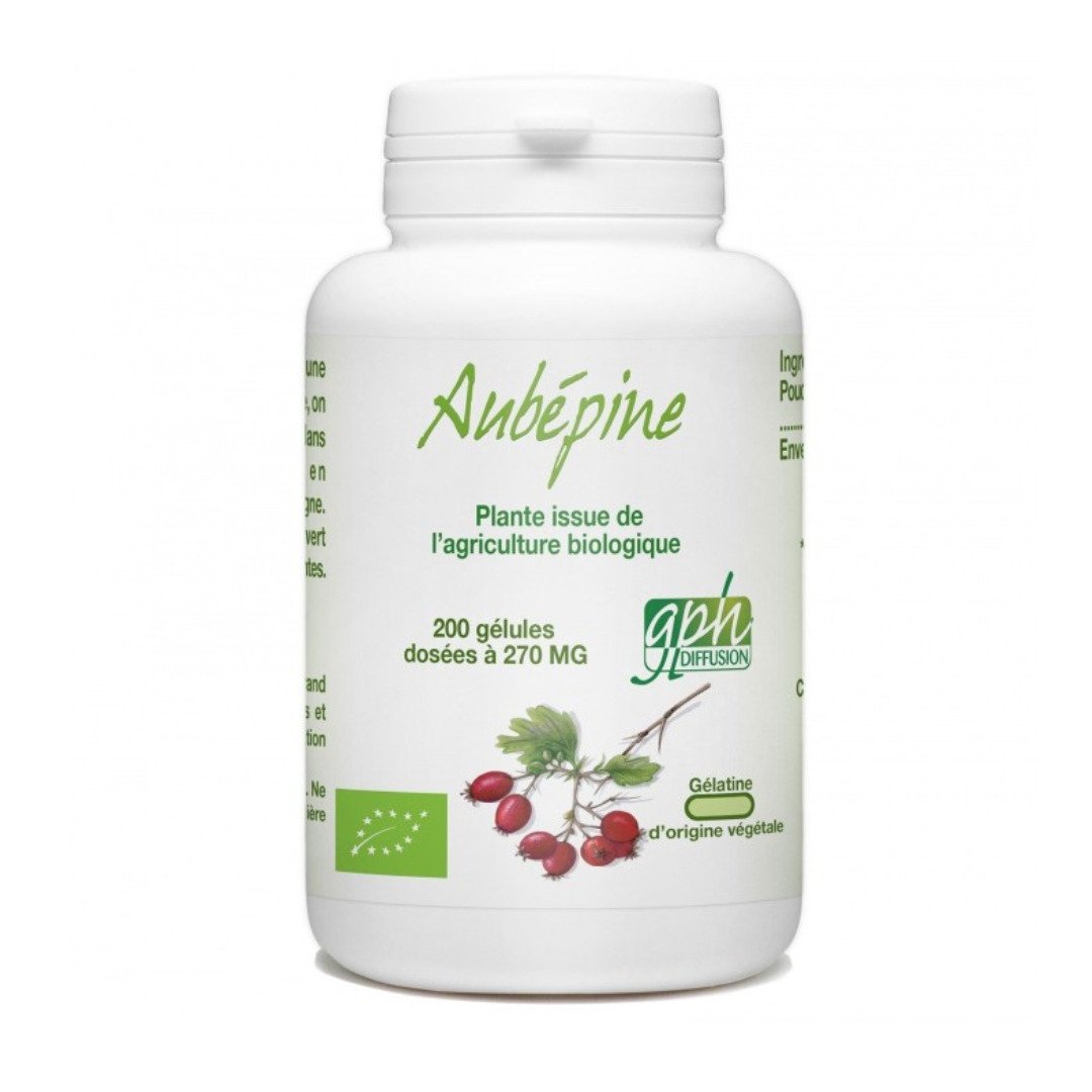 GPH-Aubepine-200-gelules-1 GPH Aubepine 200 Gelules – Image 1