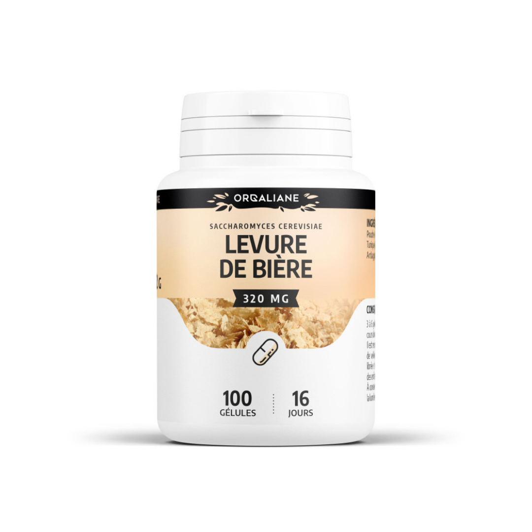 GPH-Orgaliane-Levure-de-biere-100-gelules GPH Orgaliane Levure de biere 100 Gelules – Image 1