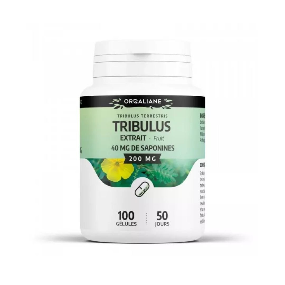 GPH-Orgaliane-Tribulus-200mg-100gelules GPH Orgaliane Tribulus 100 Gelules – Image 1