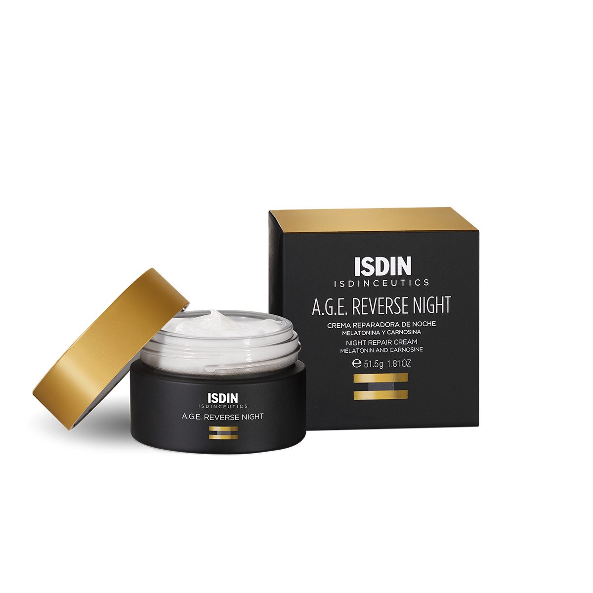 Isdinceutics-Creme-AGE-Reverse-Nuit-Isdin-pot-de-50ml-1-1 Isdin A.G.E Reverse Night crème 51.5g – Image 1