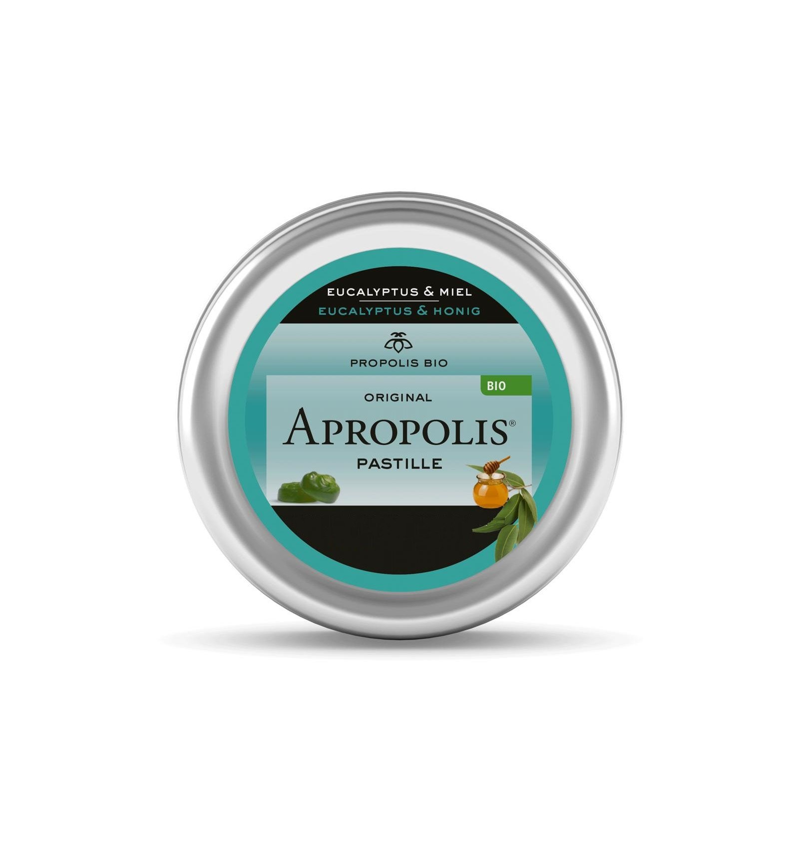 LEMON-PHARMA-APROPOLIS-PASTILLE-EUCALYPTUS-ET-MIEL-40G-1-1 Pastiles Apropolis Eucalyptuls & miel 40g – Image 1