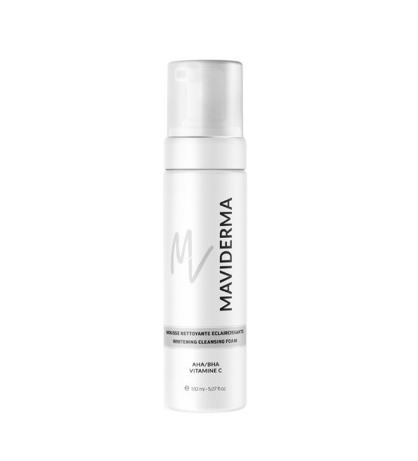 Maviderma-mousse-Nettoyant-eclaircissante-150ml-1 Maviderma Mousse Nettoyant Eclaircissante 150ml – Image 1