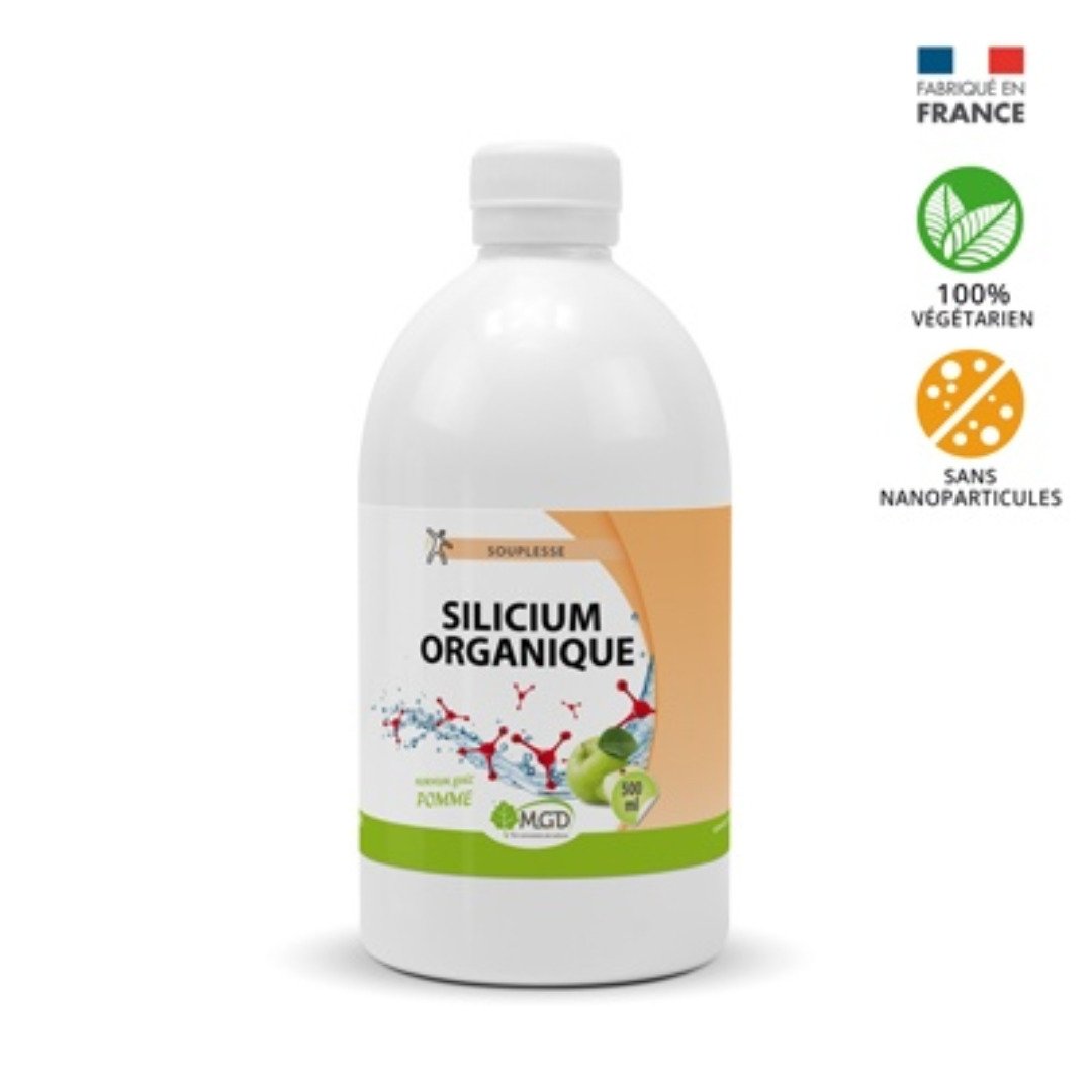 Mgd-Silicium-organique-flacon-500ml-1 Mgd Nature Silicium Organique flacon 500ml – Image 1