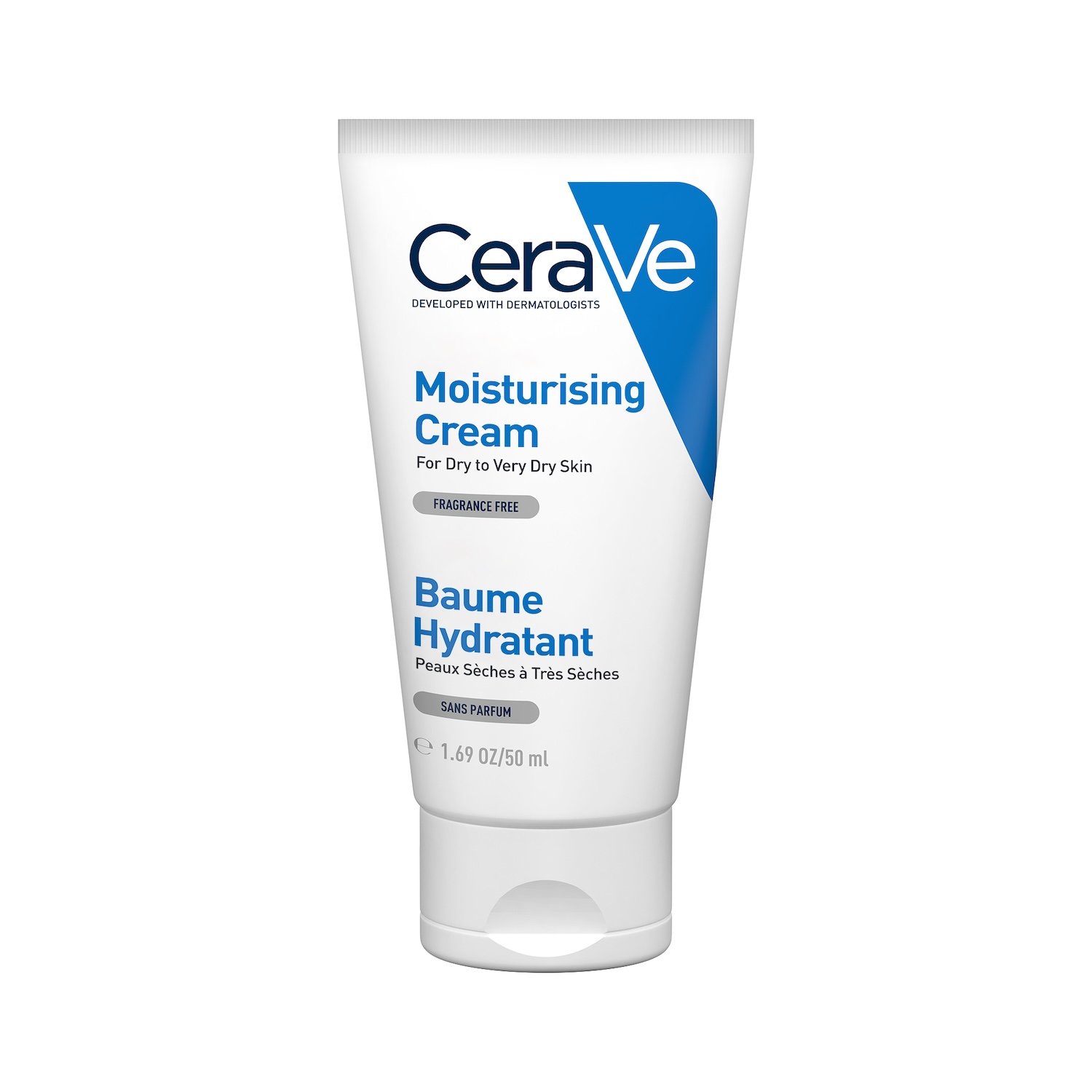 Packshot-Front-19-1-1 CeraVe Baume Hydratant Nourrissant Peau Sèche à Très Sèche | 50ml – Image 1