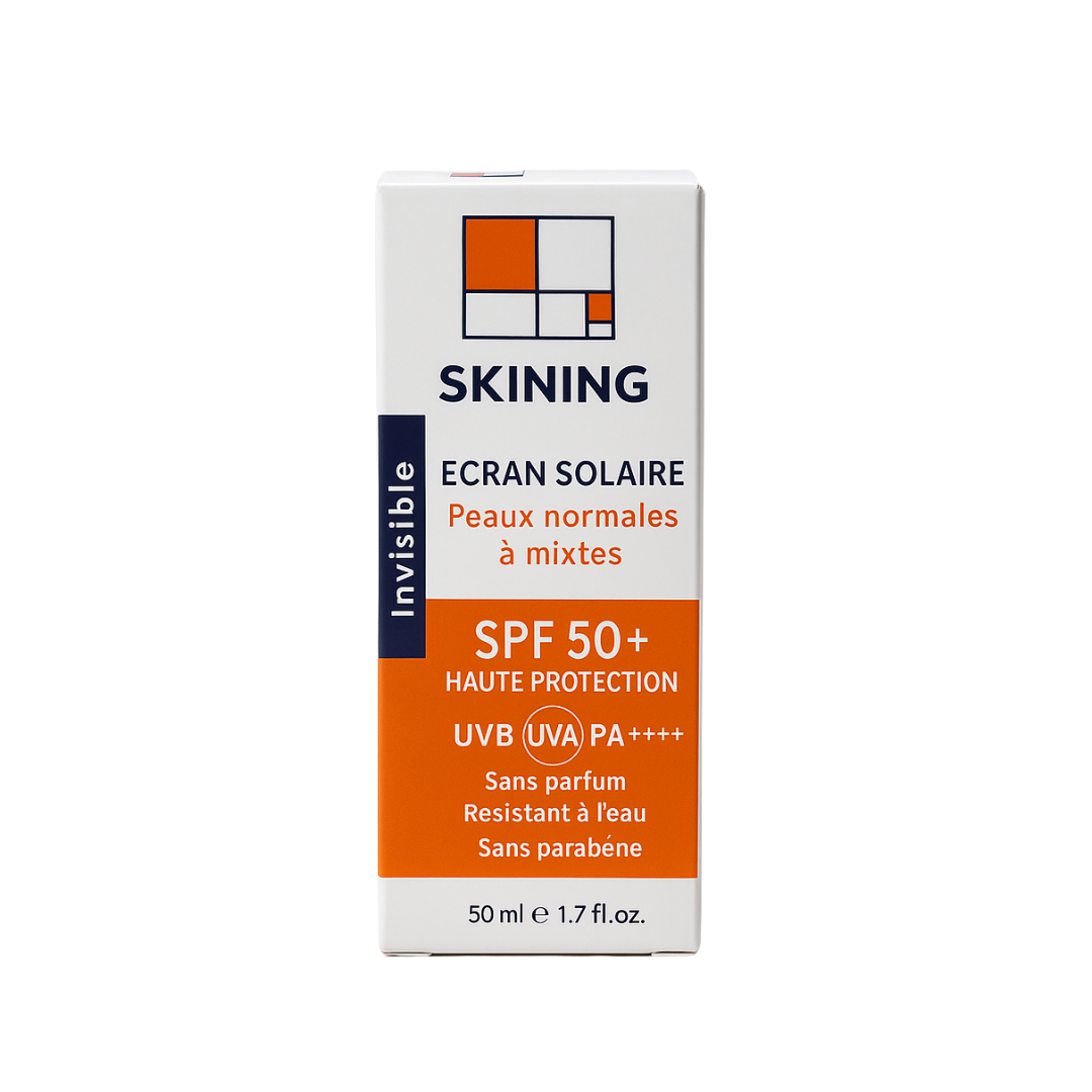 Skining-Ecran-Invisible-Hydrat-Peau-Normale-a-Mixte-50ml Skining Ecran Invisible Hydrat Peau Normale à Mixte 50ml – Image 1