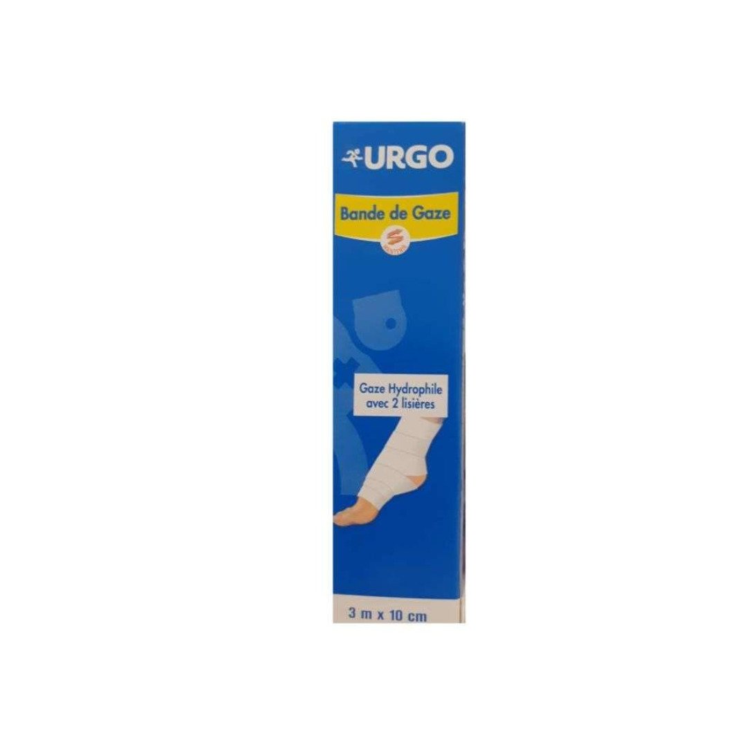 Urgo-sterisoin-bande-de-gaze-3m10cm-1 Urgo Sterisoin Bande De Gaze 3mx10cm – Image 1
