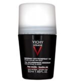 Vichy Homme Déodorant Bille Anti-Transpirant 72H Peau Sensible | 50ml – Image 2