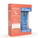 Vichy Capital soleil creme Anti Brillance Teinté + Apres Soleil 100ml Pack