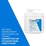 CeraVe Baume Hydratant Nourrissant Peau Sèche à Très Sèche | 454g Pompe – Image 7