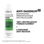 Vichy Dercos Shampoing Traitant Anti-Pelliculaire Cheveux Normaux à Gras | 200ml – Image 8