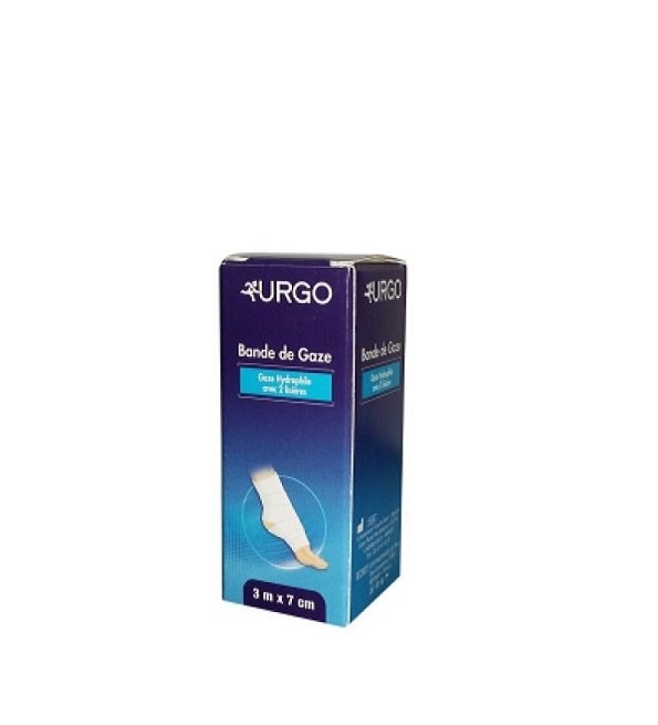 urgo-bande-de-gaze-hydrophile-3mx7cm-1-1 Urgo Bande De Gaze 3*7Cm – Image 1