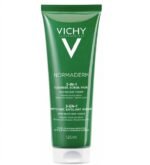 Vichy Normaderm 3en1 Exfoliant Nettoyant Masque Peau Mixte à Grasse | 125ml