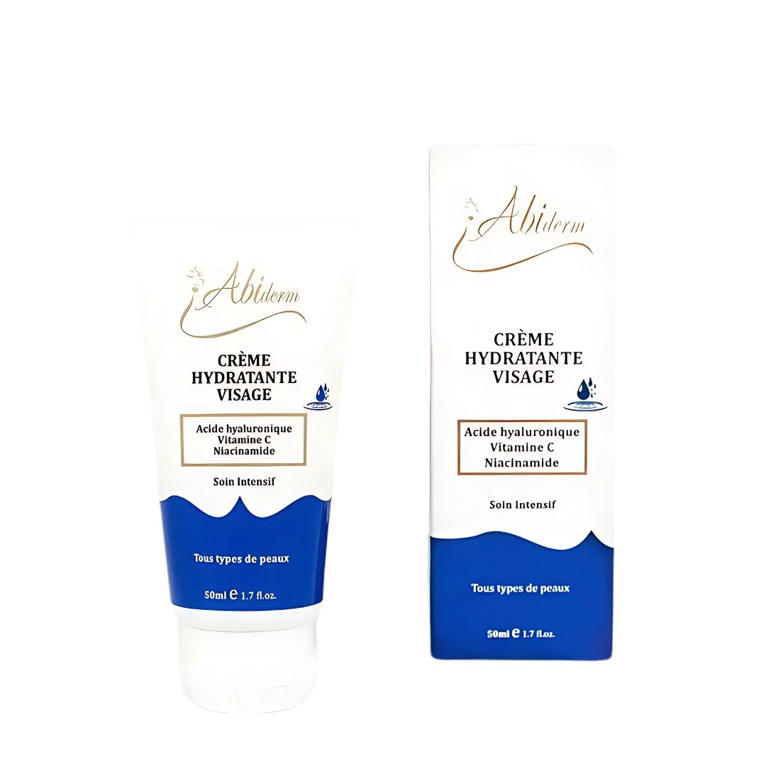 Abiderm-creme-hydratante-visage-50ml-1 Abiderm Creme Hydratante Visage 50ml – Image 1