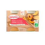 BABYBIO PETIT POT PECHE 2 x 130G