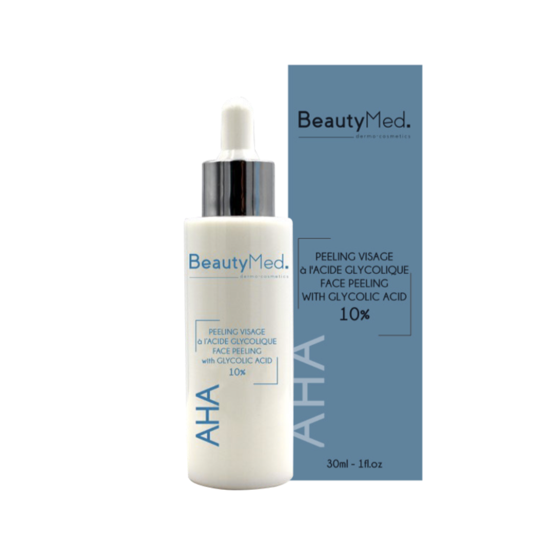 Beauty-Med-Creme-Peeling-Visage-A-Lacide-Glycolique-10-30ml-1 Beauty Med AHA Creme Peeling Visage A L'acide Glycolique 10% 30ml – Image 1