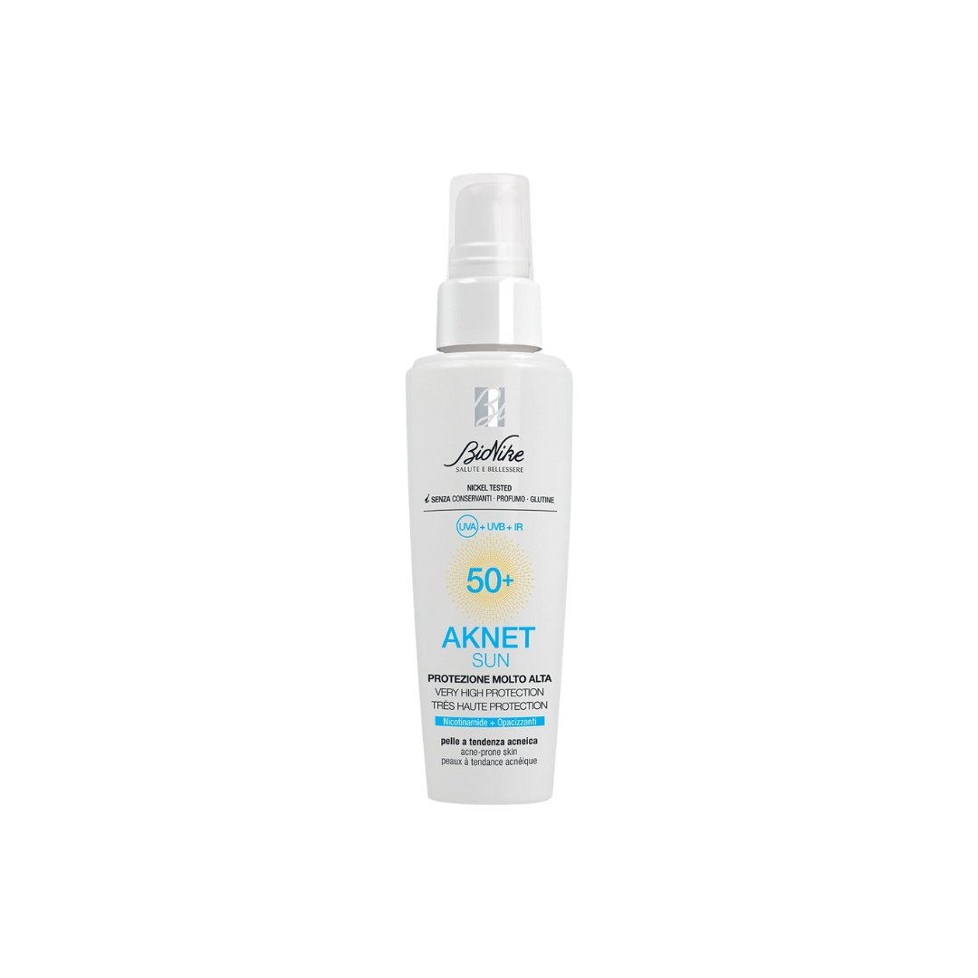 Bionike-Aknet-Sun-very-high-protection-50-50ml-1 Bionike Aknet Sun Very High Protection 50+ 50ml – Image 1