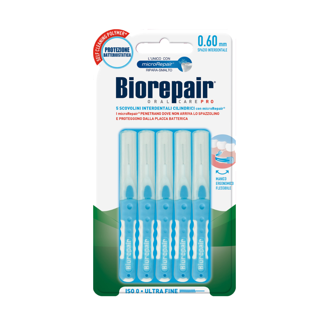 Biorepair-Brossettes-interdentaires-reutilisable-0.60-1 Biorepair Brossettes Interdentaires Reutilisable 0.60mm – Image 1