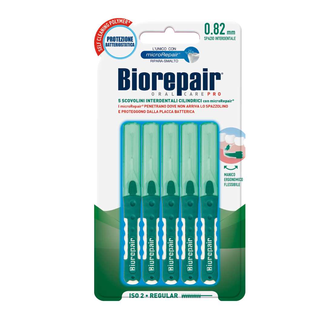 Biorepair-Brossettes-interdentaires-reutilisable-0.82-1 Biorepair Brossettes Interdentaires Reutilisable 0.82mm – Image 1