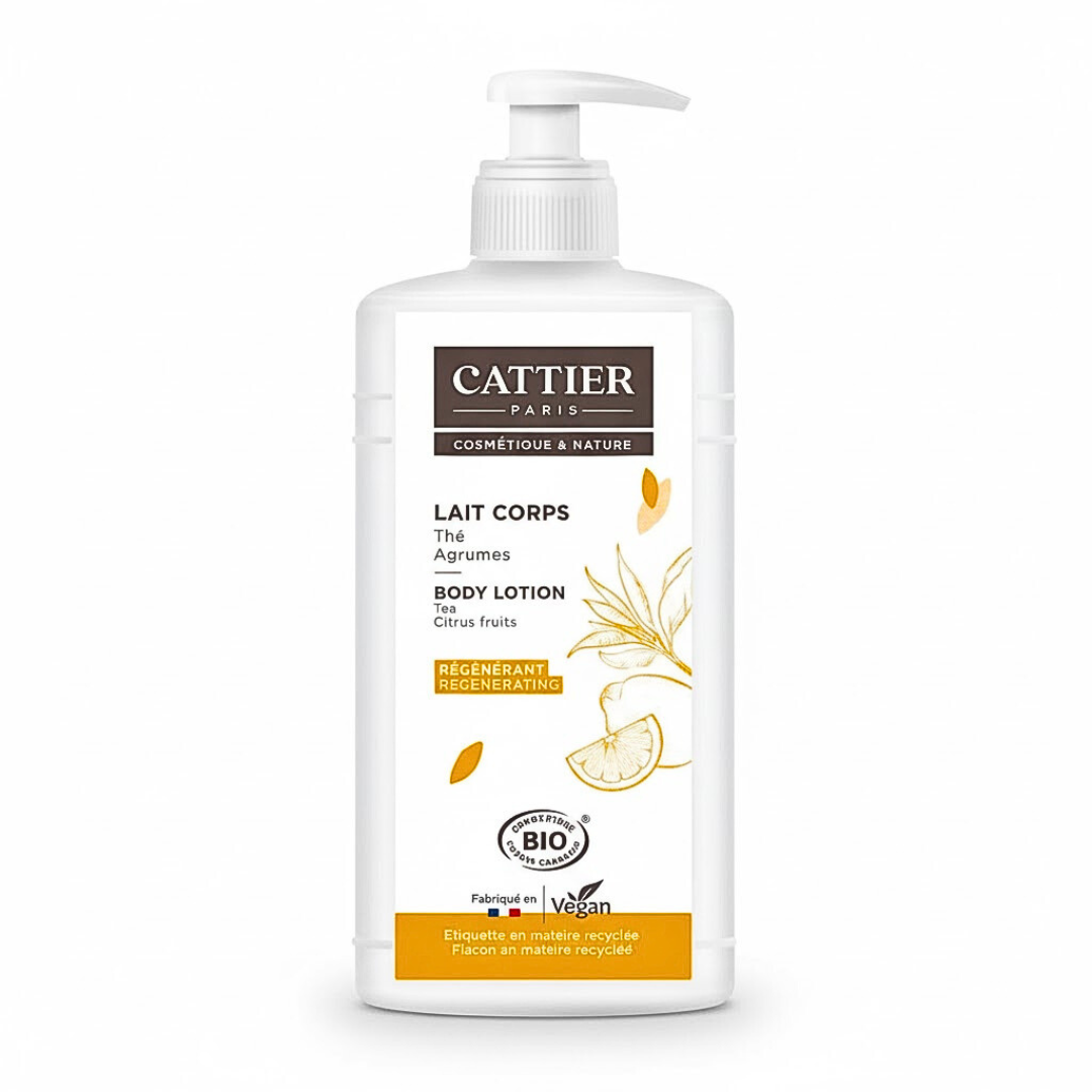 Cattier-Lait-Corps-The-Agrumes-500ml-1 Cattier Lait Corps The-Agrumes 500ml – Image 1