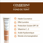 Coverteint Fond de Teint N°10 Blanc Rose Spf30 30ml