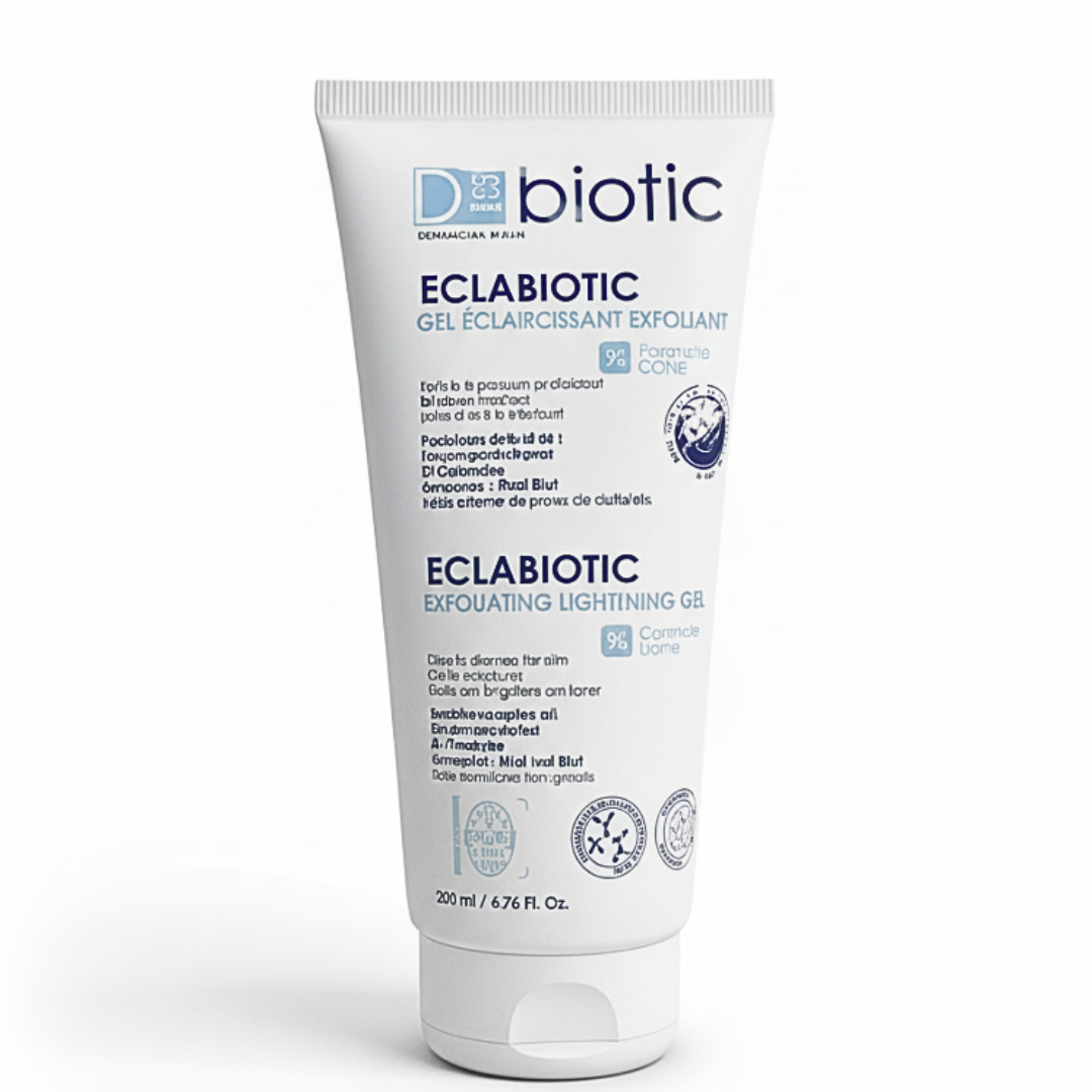 D-biotic-eclabiotic-gel-eclaircissant-exfoliant-200ml-1 D-Biotic Eclabiotic Gel Eclaircissant Exfoliant 200ml – Image 1