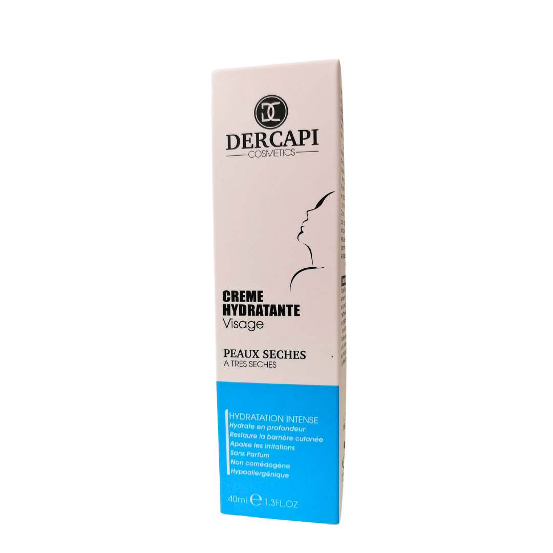 Dercapi-Creme-Hydratante-Peaux-Seches-40ml-1 Dercapi Creme Hydratante Peaux Seches 40ml – Image 1