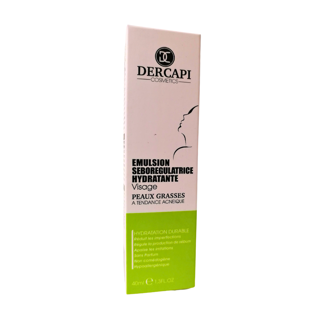 Dercapi-Emulsion-Seboregulatrice-Peaux-Grasses-40ml-1 Dercapi Emulsion Seboregulatrice Peaux Grasses 40ml – Image 1