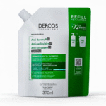 Dercos Shampoing Anti-Pelliculaire Cheveux Gras Refill Recharge 390ml