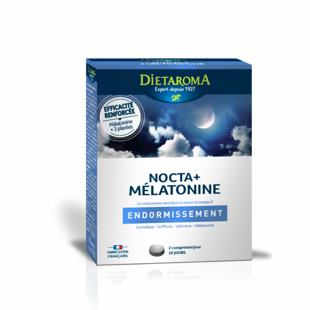 Dietaroma-Nocta-Melatonine-40cps-1-1 Dietaroma Nocta+ Melatonine 40cps – Image 1