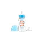 Dr Brown's Biberon Col Large Bleu Rainbows 270ml WB91605