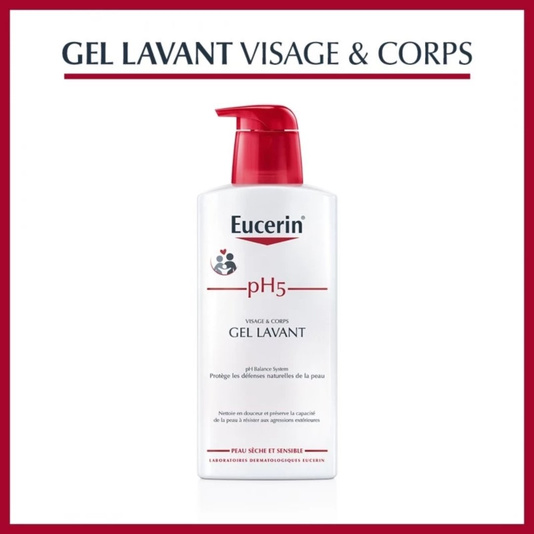 EUCERIN-pH5-Gel-Lavant-400-ml-1 EUCERIN pH5 Gel Lavant - 400 ml – Image 1