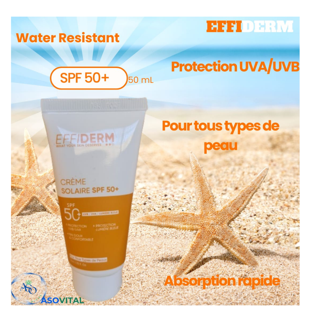 Effiderm-Creme-Solaire-spf50-50ml-1 Effiderm Creme Solaire spf50+ 50ml – Image 1