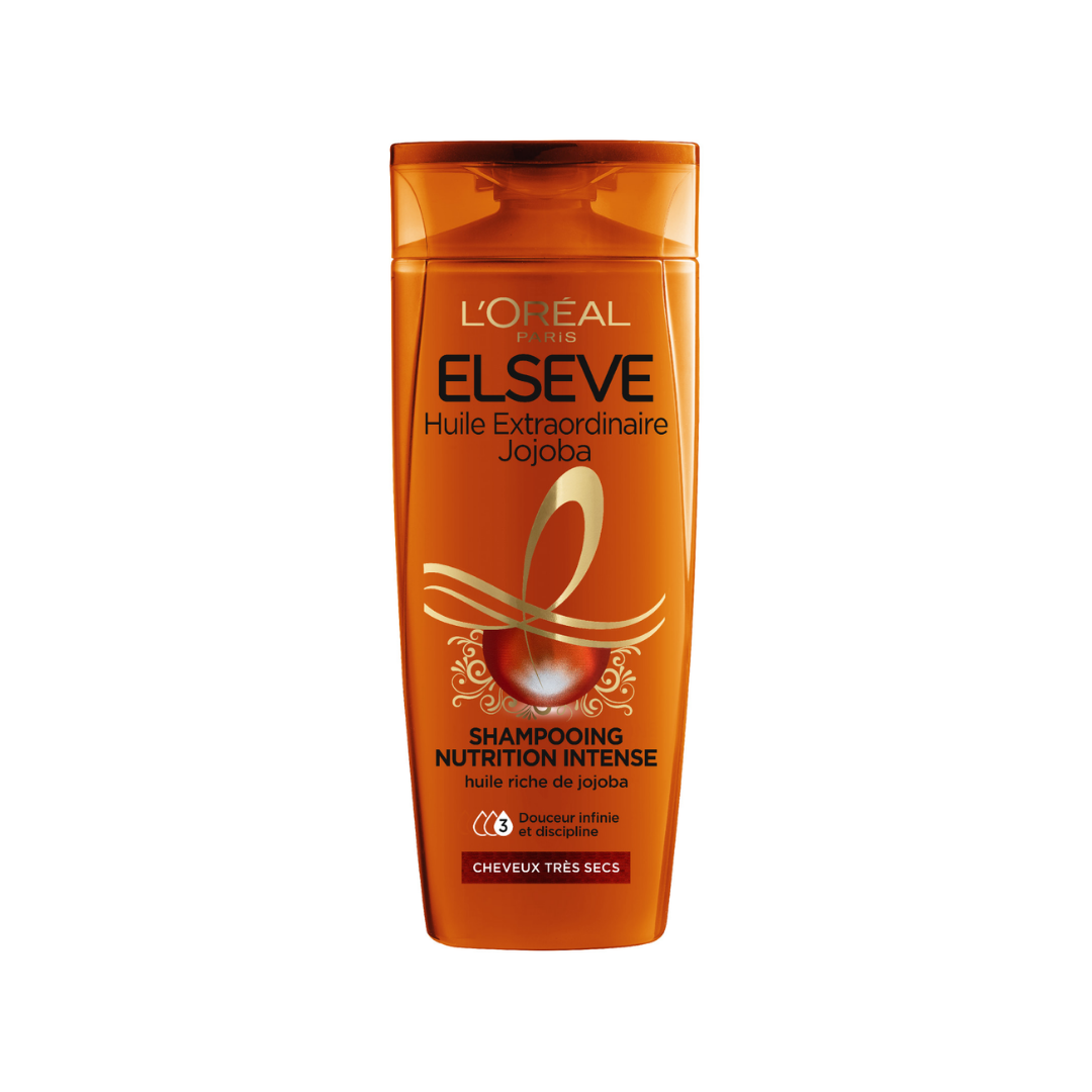 Elseve-Huile-Extrao.-Jojoba-shamp-Nourishing-intense-200ml-1 Elseve Huile Extraordinary Jojoba shampooing Nourishing intense 200ml – Image 1