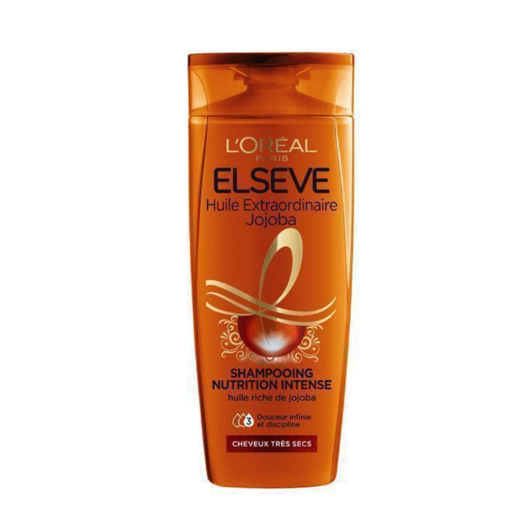 Elseve-Huile-Extrao.-Jojoba-shamp-Nourishing-intense-400ml-1 Elseve Huile Extraordinaire Jojoba shampoin Nourishing intense 400ml – Image 1