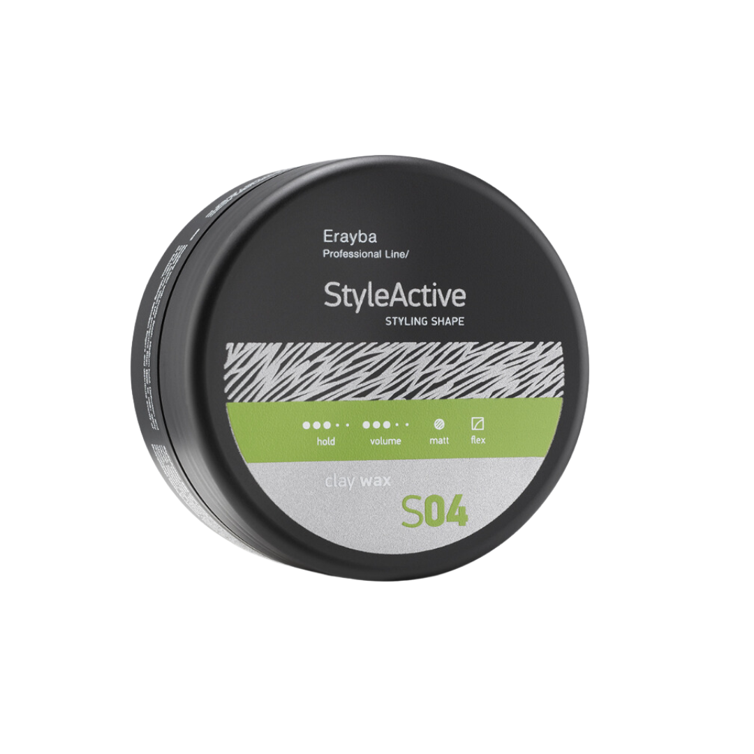 Erayba-S04-Style-Active-Clay-Wax-90ml-1 Erayba S04 Style Active Clay Wax 90ml – Image 1