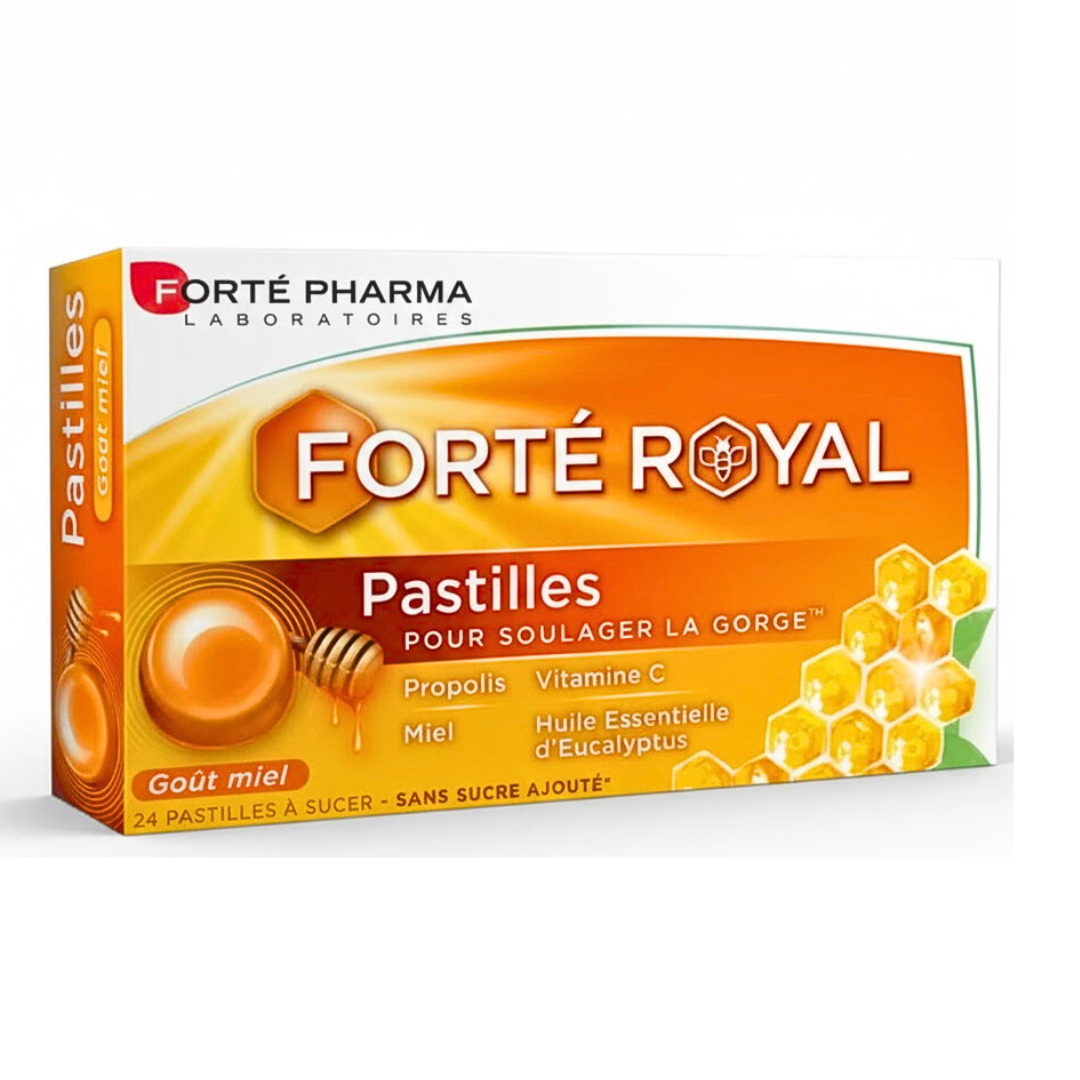 Forte-Pharma-Forte-Royal-Pastilles-24un-1 Forte Pharma Forte Royal Pastilles 24 Unites – Image 1