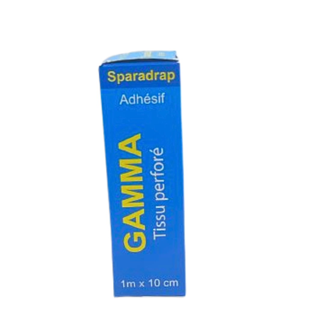 Gamma-sparadrap-adhesif-Blanc-1m10cm-1 Gamma Sparadrap Adhesif Blanc 1m X 10cm – Image 1