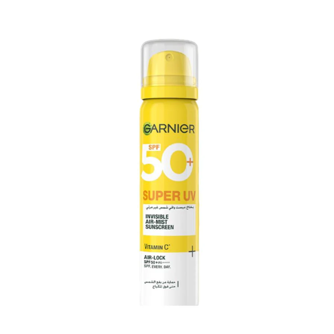 Garnier-Super-UV-Mist-Invisible-spray-Spf50-75ml-1 Garnier Super UV Mist Invisible Spray Spf50+ 75ml – Image 1