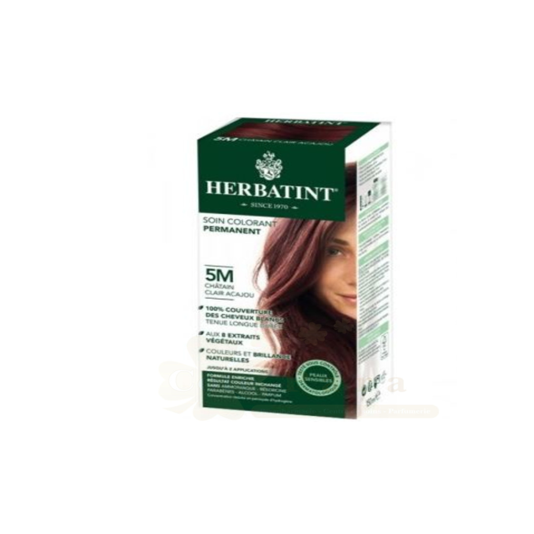 Herbatint-5M-chatin-clair-acajou-150ml-1 Herbatint 5M Chatin Clair Acajou 150ml – Image 1