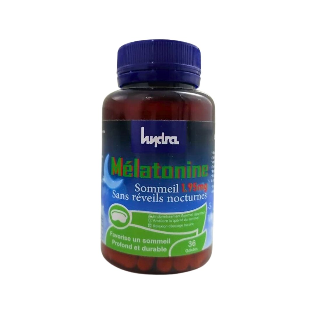 Hydra-phyts-melatonine-1.95mg-36gelules-1 Hydra plus melatonine 1.95mg 36 Gelules – Image 1