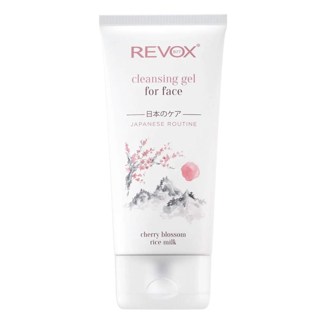 JAPANESE-ROUTINE-CLEANSING-GEL-FOR-FACE-150-ml-1 REVOX JAPANESE ROUTINE CLEANSING GEL FOR FACE 150 ml – Image 1