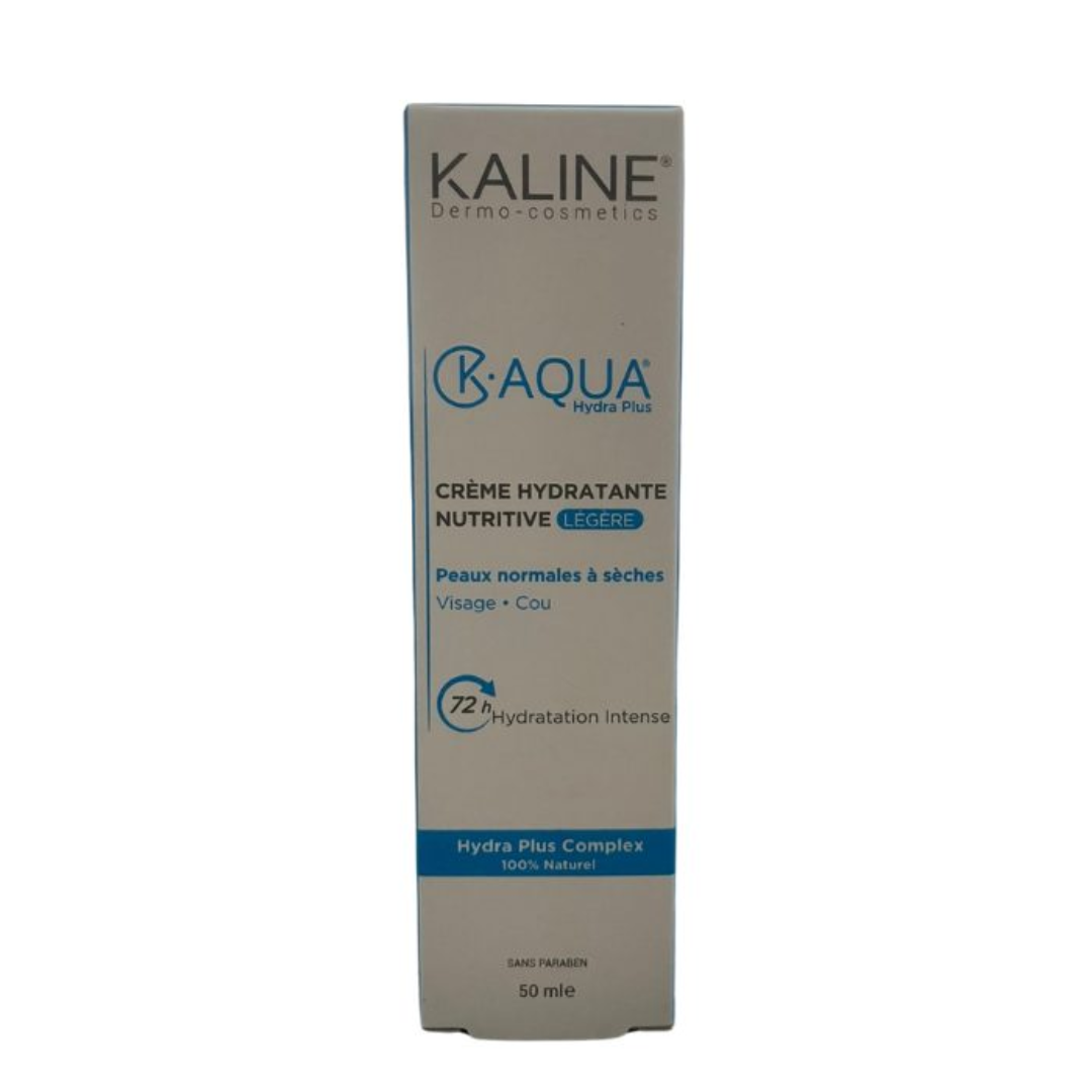 Kaline-K.Aqua-Creme-hydratante-Nutritive-Legere-Pns-50ml-3 Kaline K.Aqua Creme Hydratante Nutritive Legere Peaux Normal a Seches 50ml – Image 1