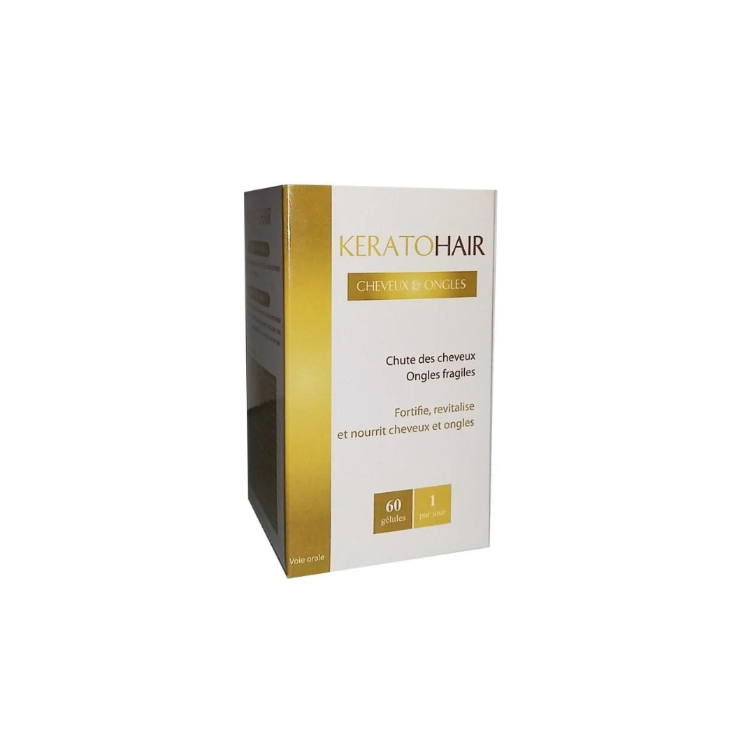 Keratohair-cheveux-ongles-60-gelules-1 Keratohair Cheveux & Ongles 60 Gelules – Image 1